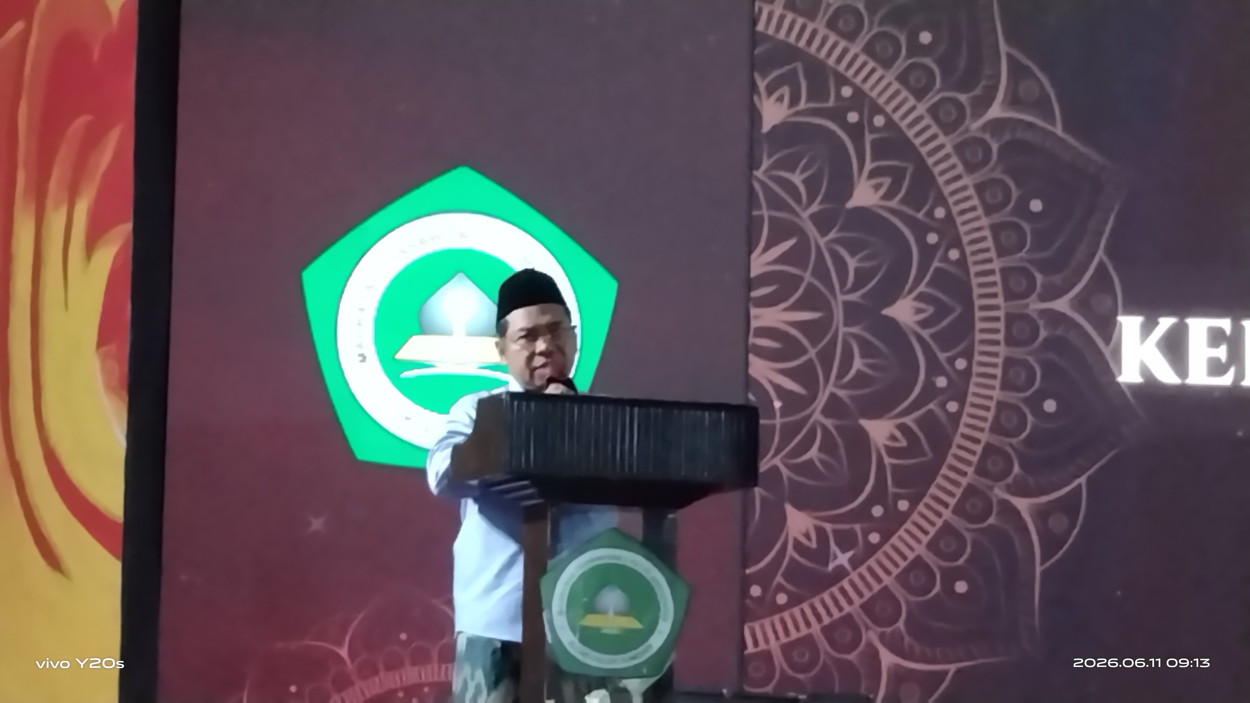 Sambutan pak Ismael, S.Pd.I sebagai Plt.