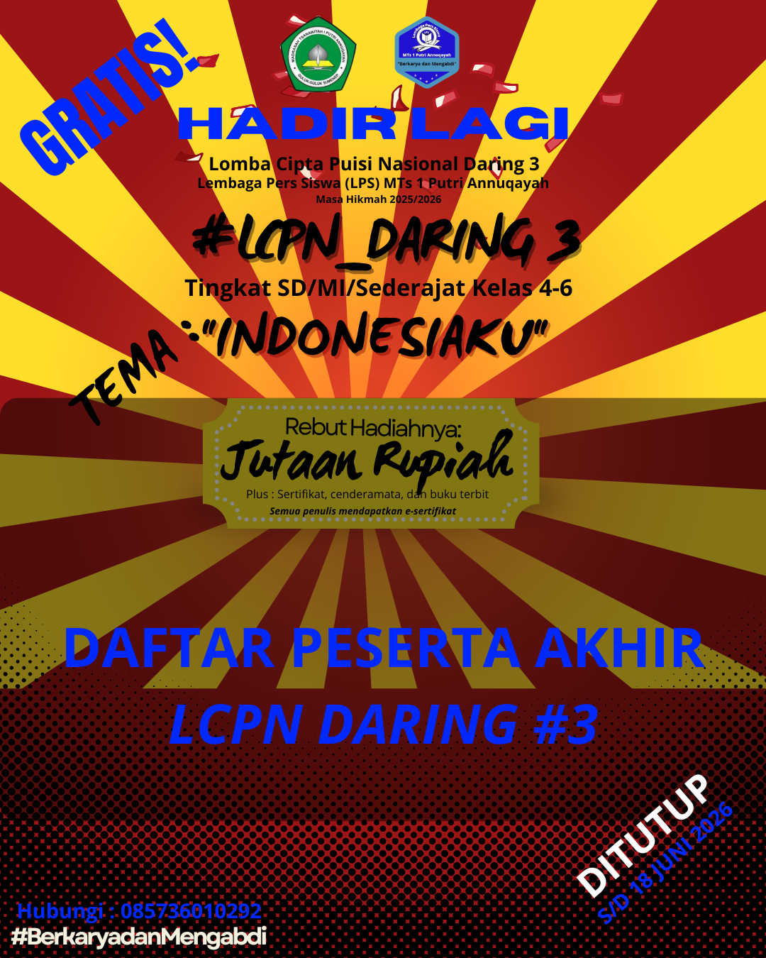 Daftar Final LCPN